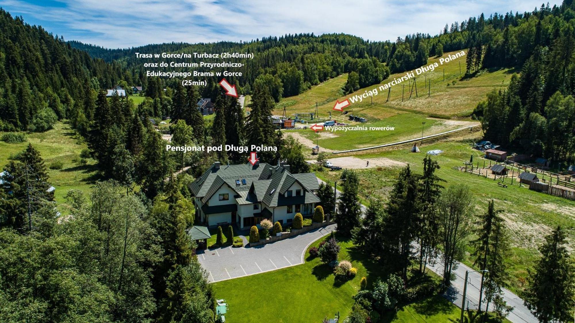 Pensjonat Pod Dluga Polana Nowy Targ Exteriér fotografie